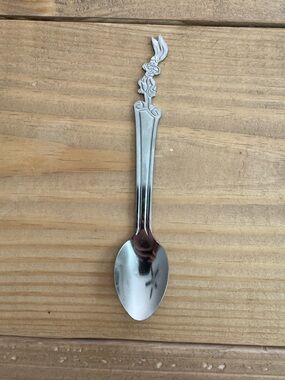Vintage Nestle Quik Bunny Rabbit Spoon Stainless Steel Collectable